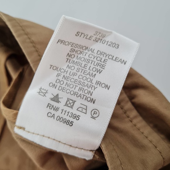 Tory Burch Stretchy Trouser Pants Tan Size 4 - Picture 5 of 7